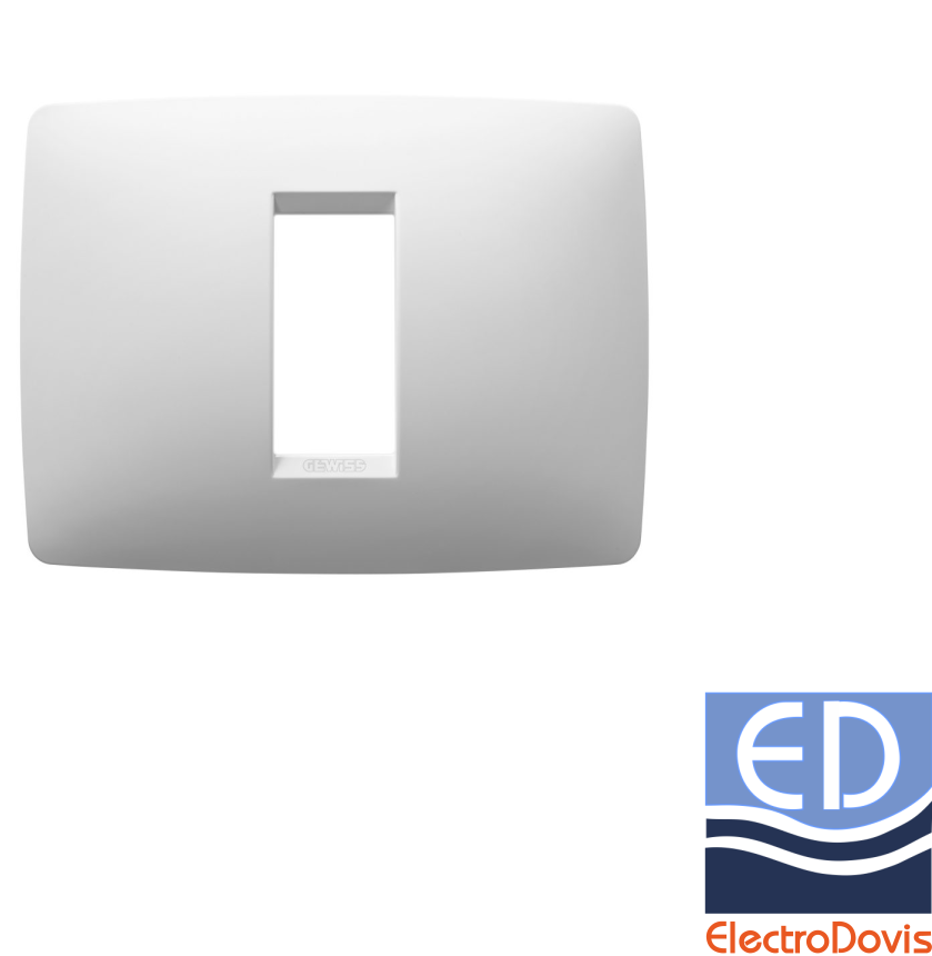 PLACA 1P One Chorus Alb Satinat GW16101VW