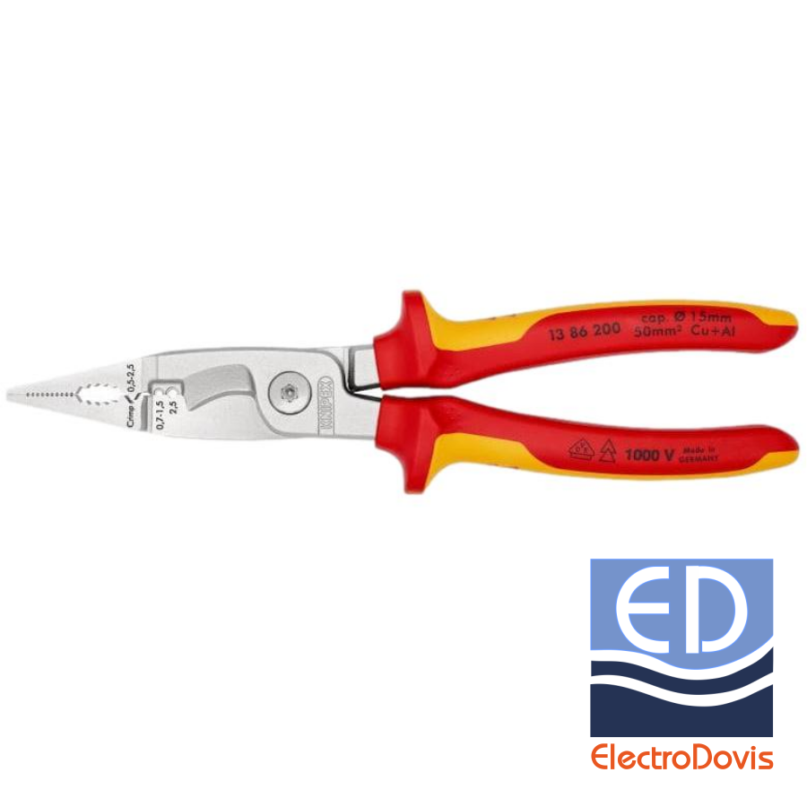 CLESTE Knipex 6 in 1 VDE 200mm 1386200