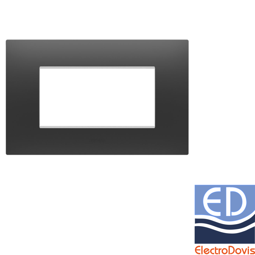 PLACA 4P Ego Chorus Negru Satinat GW16004DB