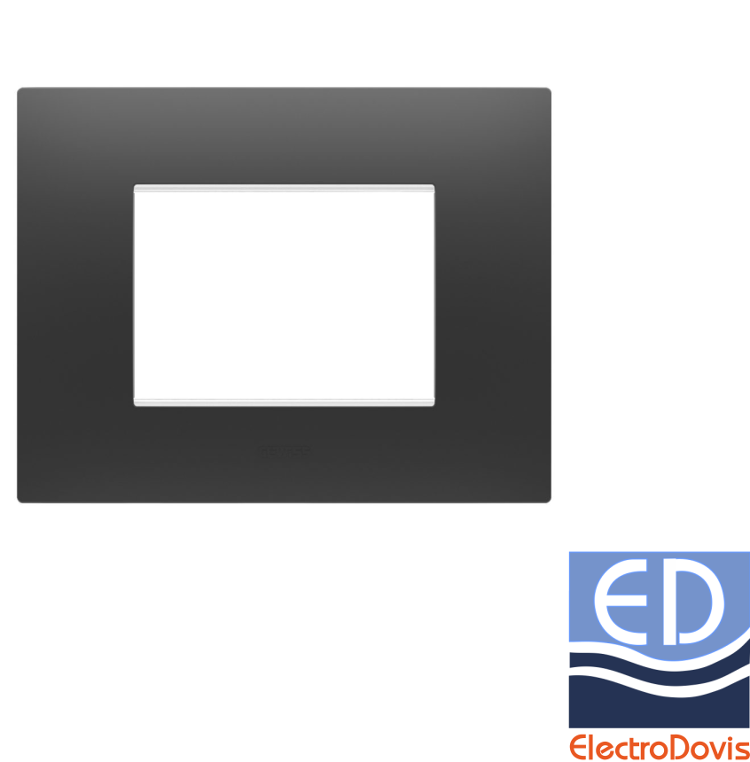 PLACA 3P Ego Chorus Negru Satinat GW16003DB