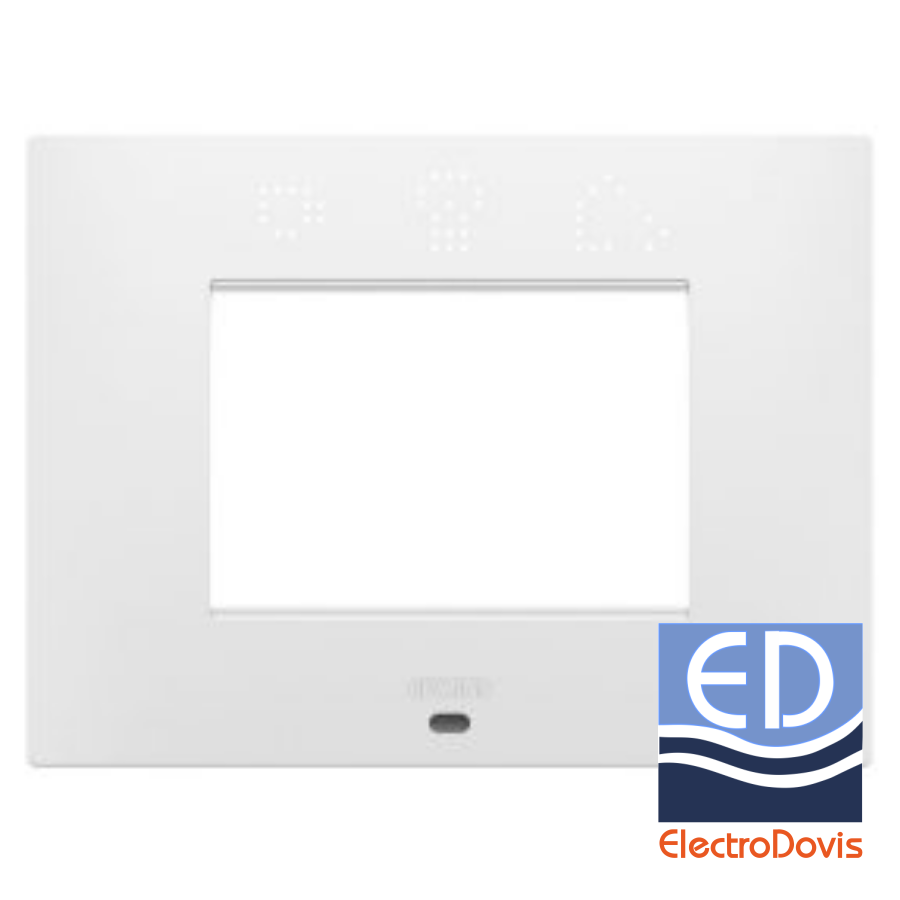SMART PLACA 3P Ego Chorus alb satinat GW16003SPW