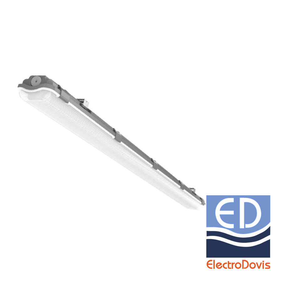 CORP NEON IP65 1x120cm pentru tub led CM alimentare 2 capete