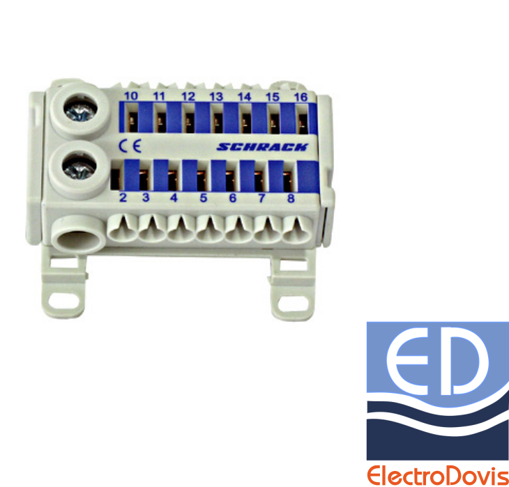 CLEMA CU conexiune RAPIDA ALBASTRU 2X25+14x6 mmp IK021078 Schrack