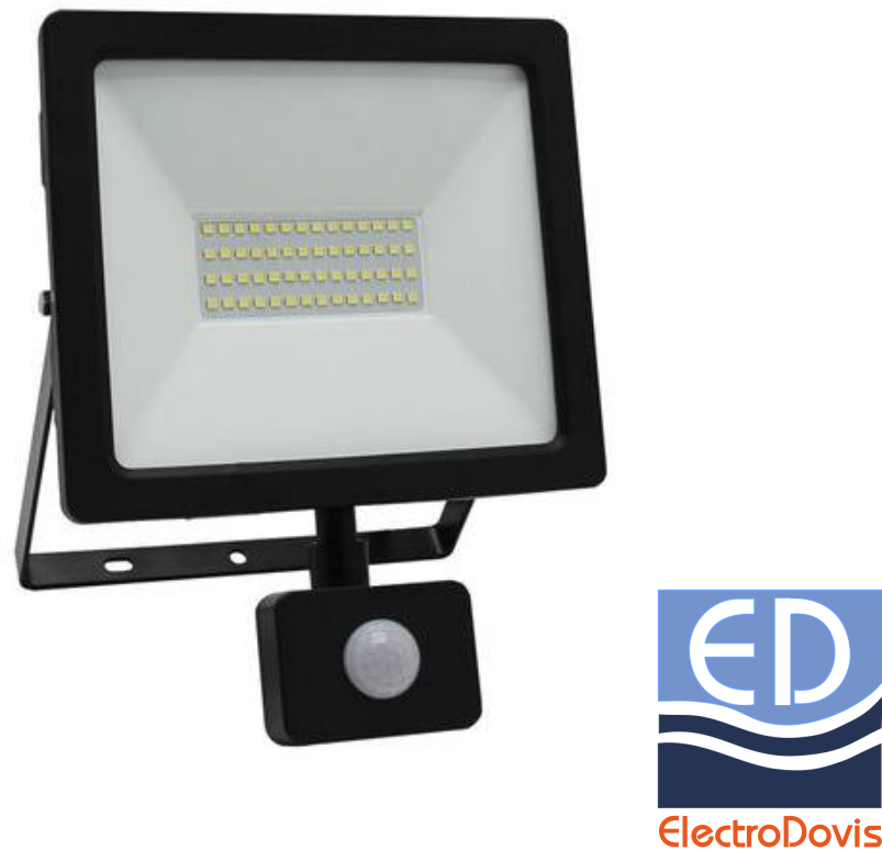 PROIECTOR LED 50W SMD cu senzor lumină alba 4100K 3-3905011 DBL