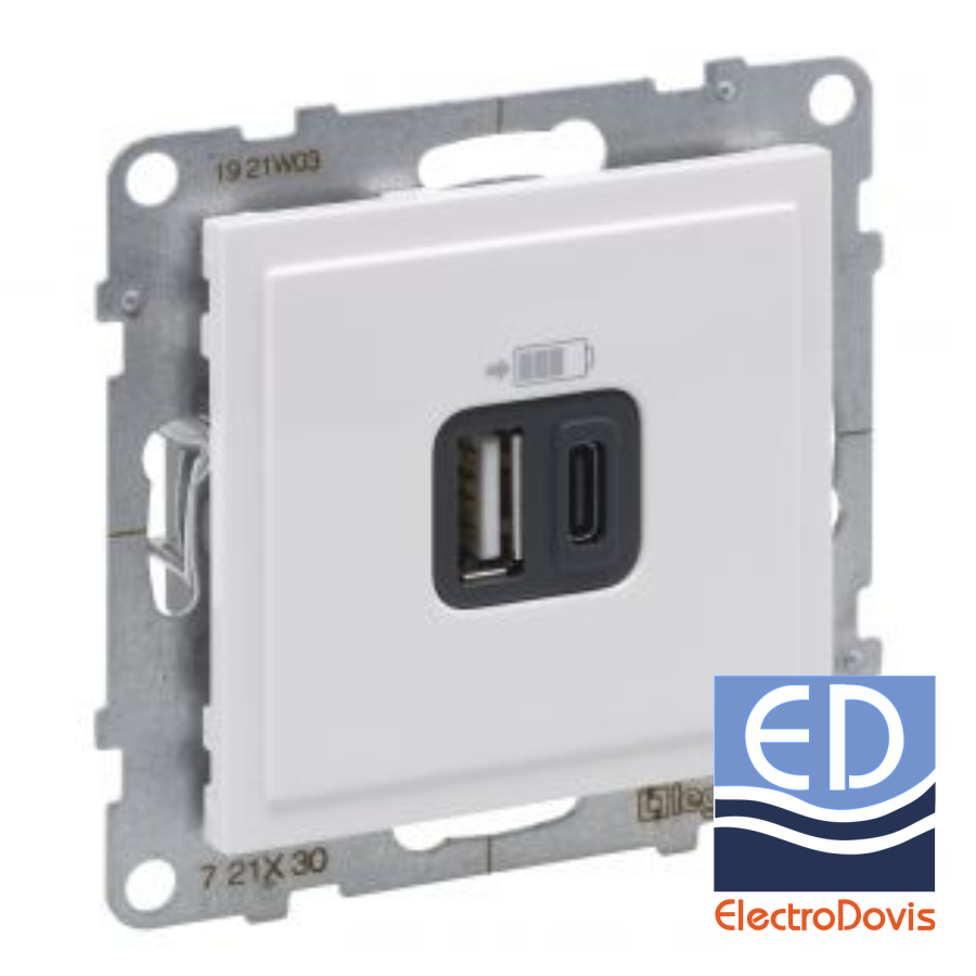 PRIZA USB A+C 2400/3000mA SUNO 721130