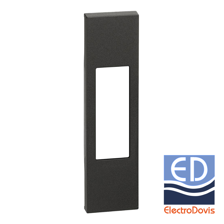 PLACA 1P priza ITA 10/16A NEAGRA Living Now KG02