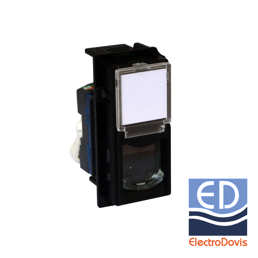 PRIZA UTP cat.6 RJ45 NEAGRA rapida KG4279C6 Living Now