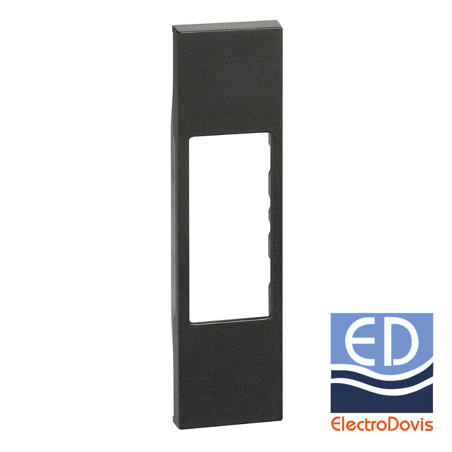 PLACA 1P RJ11/45 NEAGRA Living Now KG07 (utp/tel)