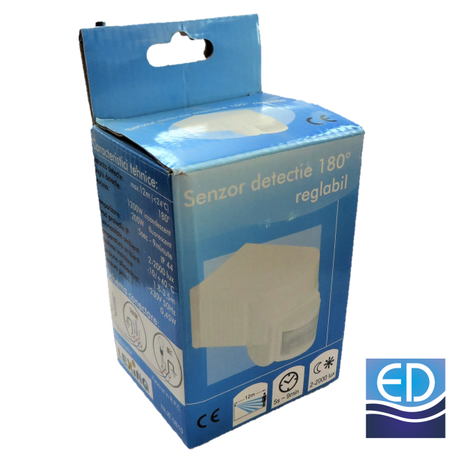 SENZOR DE MISCARE 180 reglabil-2 axe