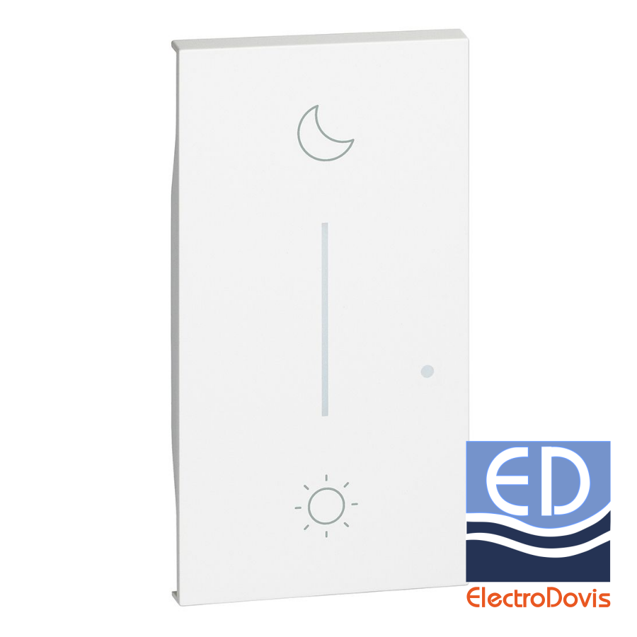 TASTA 2P buton scenarii ZI/NOAPTE ALBA Living Now KW41M2