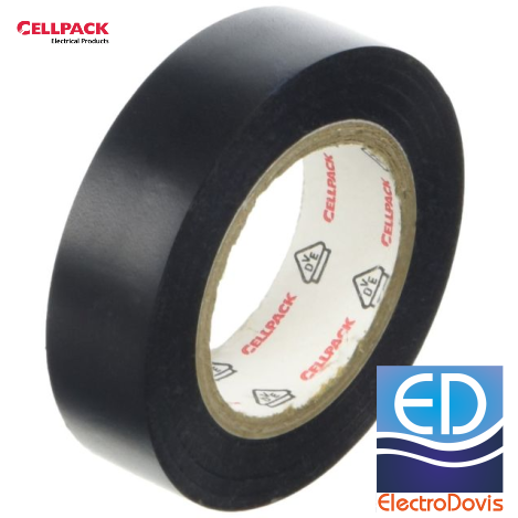 BANDA izolatoare 25m/19mm Cellpack neagra