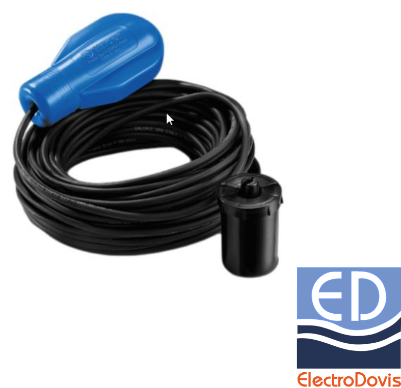 FLOTOR CU CONTACT 10m cablu 72.A1.1.000.1001 pentru apa gri Finder