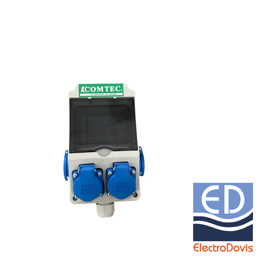 ORGANIZARE SANTIER echipata 4xSchuko IP54 Comtec
