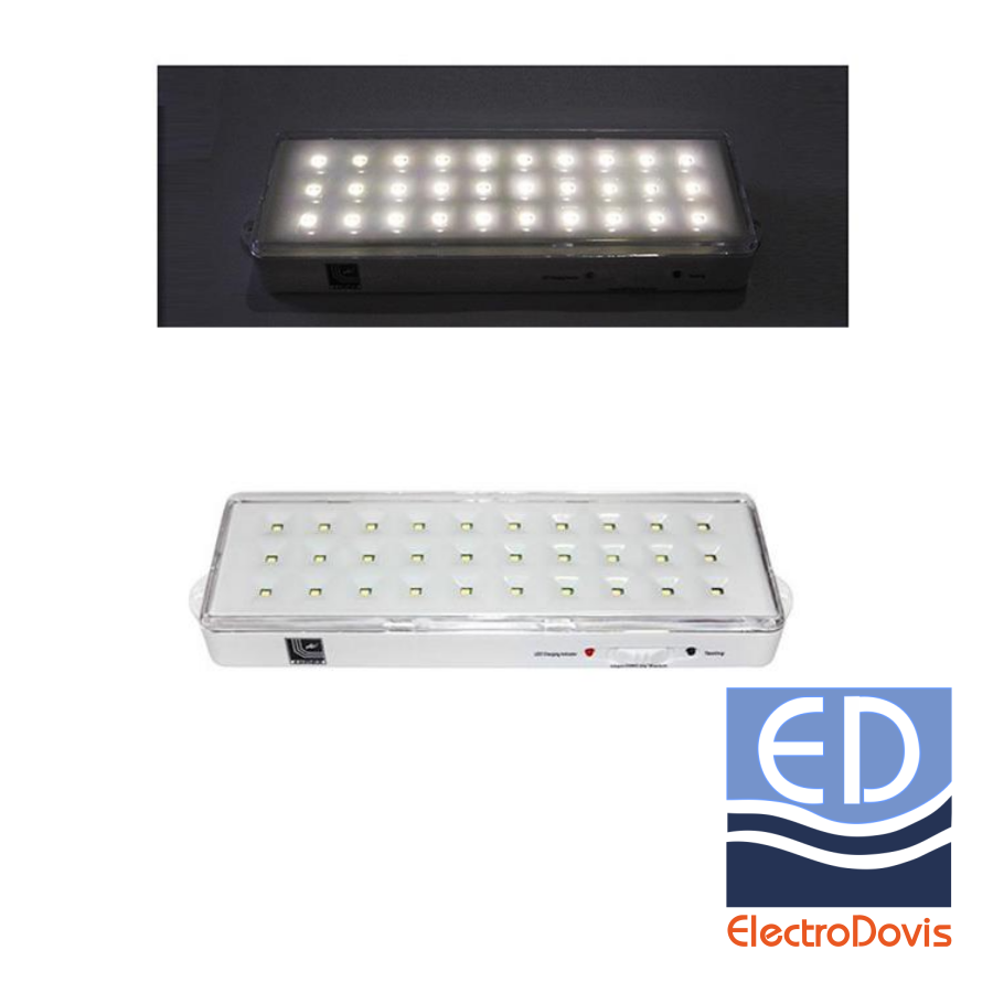 CORP iluminat siguranță 30led IP20 7/10h 4000K nepermanent DBL 19-914/N