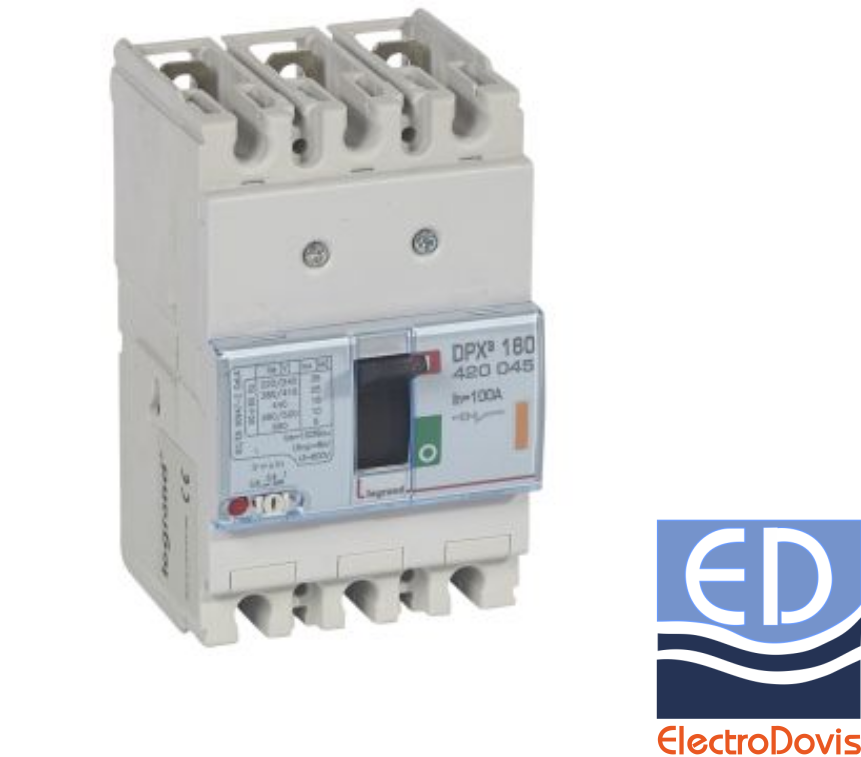 USOL 100A DPX3 160 MT 25KA 3P LEGRAND 420045
