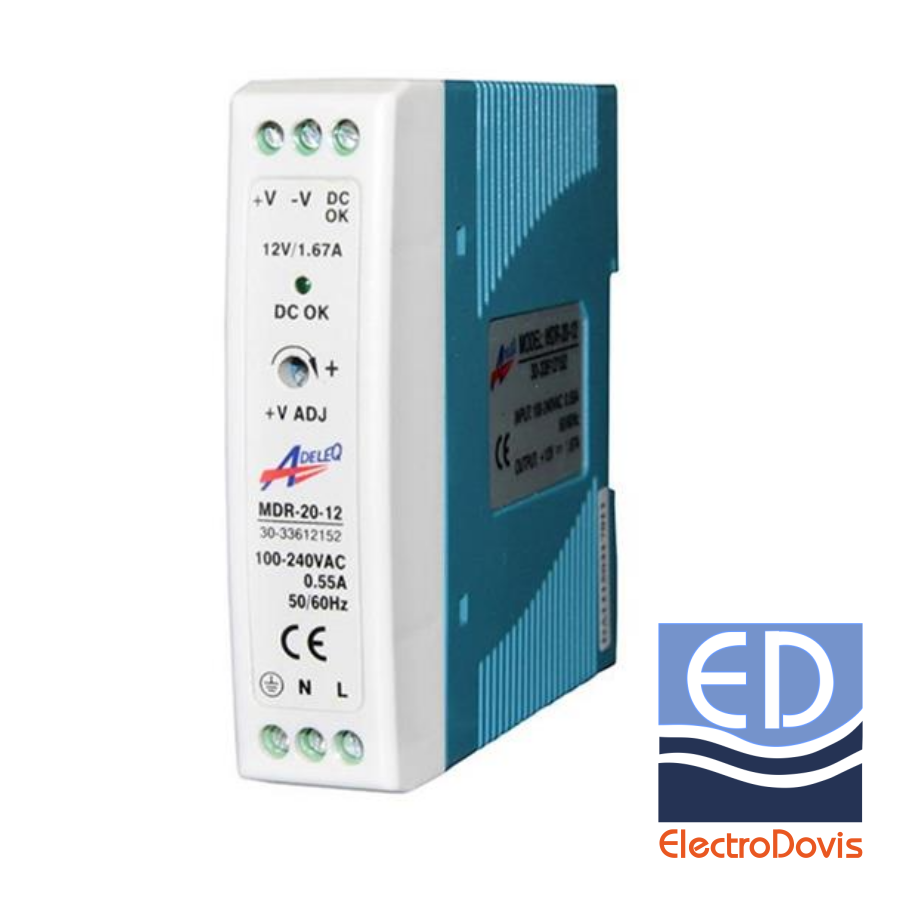 ALIMENTATOR 1.3A 12V / 240V 15W PE SINA ADELEQ 30-33612152