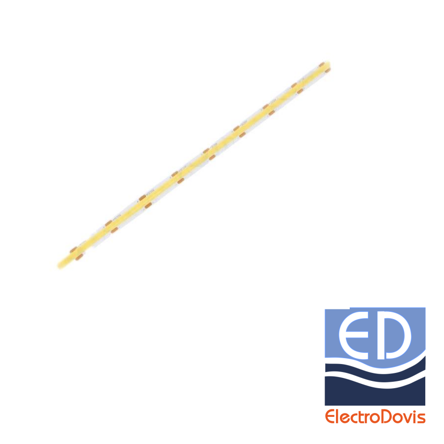 BANDA LED LCOB 12V IP20 8W/m lumină rece 5m 800lm/m WISVA