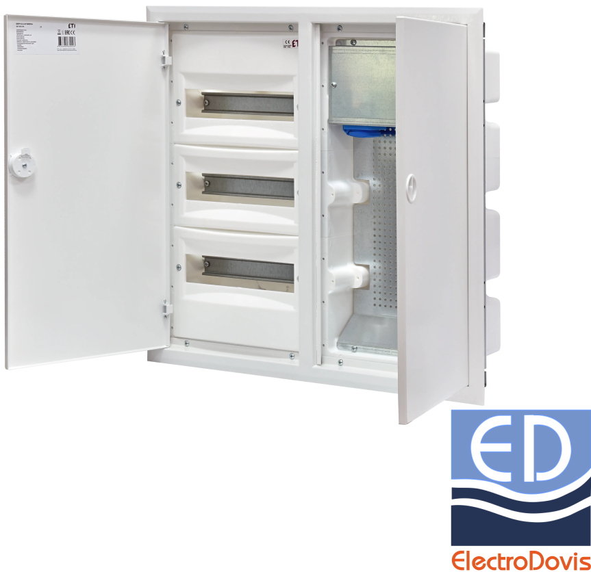 TABLOU 36M ST 3x12module COMBI IP40 usa metal ETI 001101374