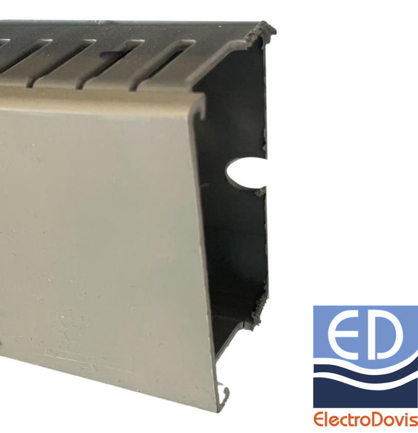 CANAL CABLU PVC 60X40 perforat SCAME lat 874.R6040
