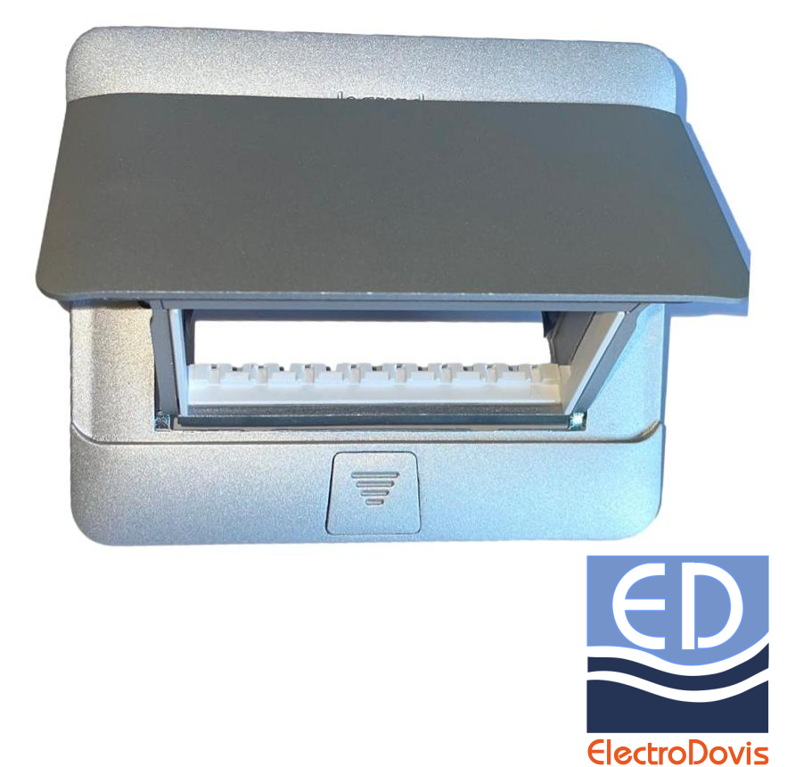 DOZA pentru BLAT 4 module 54011 aluminiu mat Legrand IP30