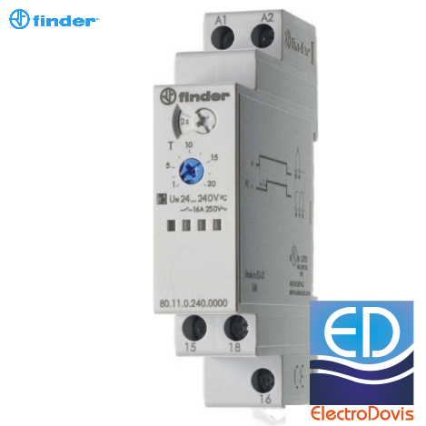 RELEU TEMP.la inchidere 8011 Finder 80.11.0.240.0000