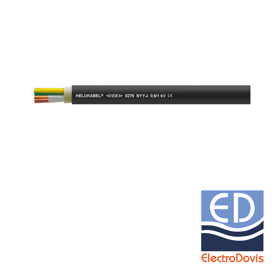NYY-J 5x1,5 RE 0,6/1kV HELUKABEL