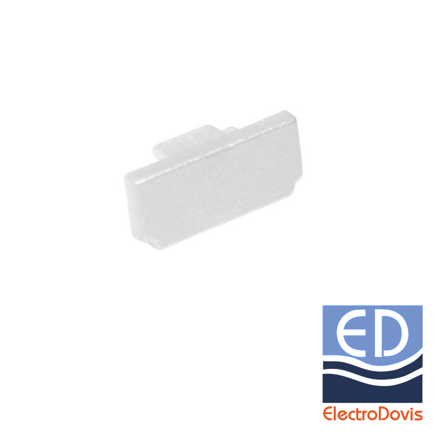 CAPAC TERMINAL pentru profil aparent ALB 30-05540