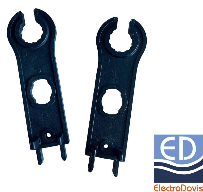 SET CHEI PLASTIC PENTRU CONECTORI SOLARI MC4 (2 buc / set)