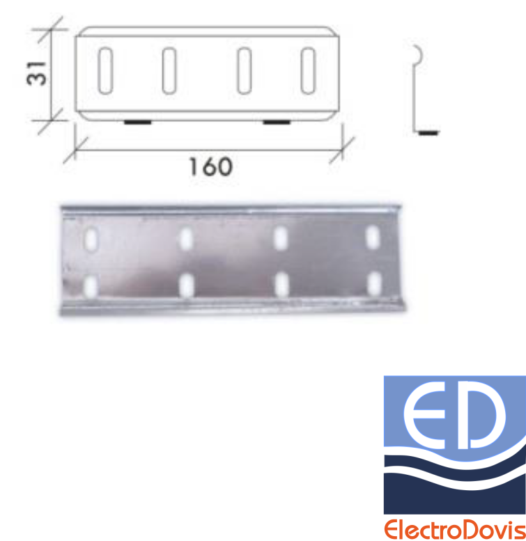 CONECTOR PAT TABLA 60mm 12-690