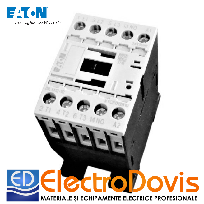 CONTACTOR 5.5KW(12A) DILM12-10/24V 50Hz AC