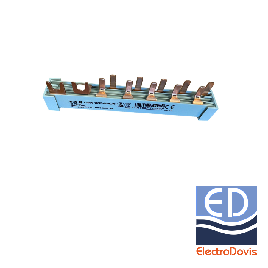 BARETA bipolara trecere la F+N 1 modul Z-GSV-10/1P+N-NL/7H 274298