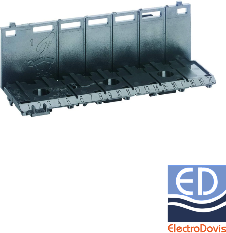 ADAPTOR universal pentru BORNIERA QUICK CONNECT KN00A HAGER