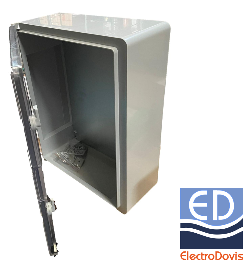 DULAP ABS 500X400X180 IP65 CU USA transparent CM