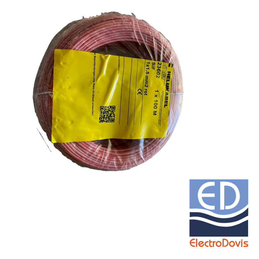 Conductor siliconic 1,5 rosu SIF 180grC HELUKABEL