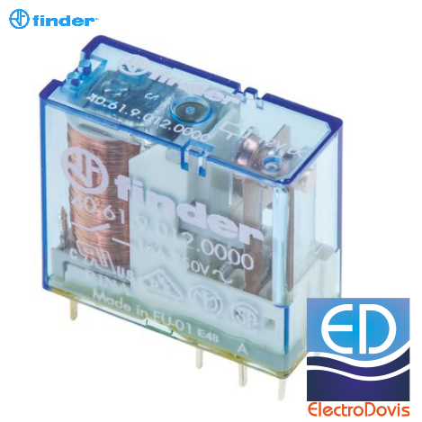 RELEU pentru C.I. 16A/12V DC FINDER 40.61.9.012.0000