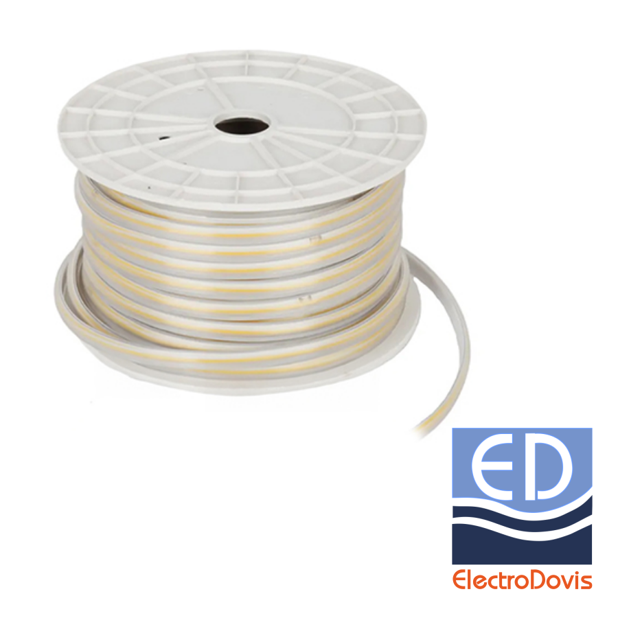 BANDA LED 230V LCOB 3000k 10mm IP65 PS-1503 10w/m