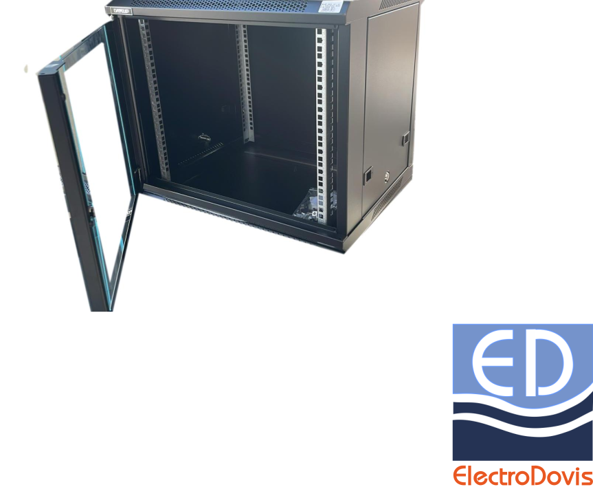 DULAP RACK 19"/ 9U / 600x450mm NEGRU MP.6409.9001