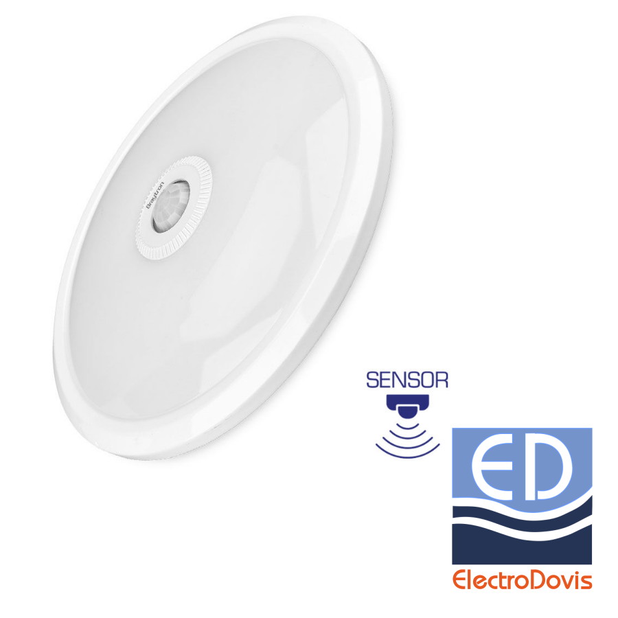 PLAFONIERA LED CU SENZOR 15W 4200k SPV BRAYTRON (285mm x 67mm)