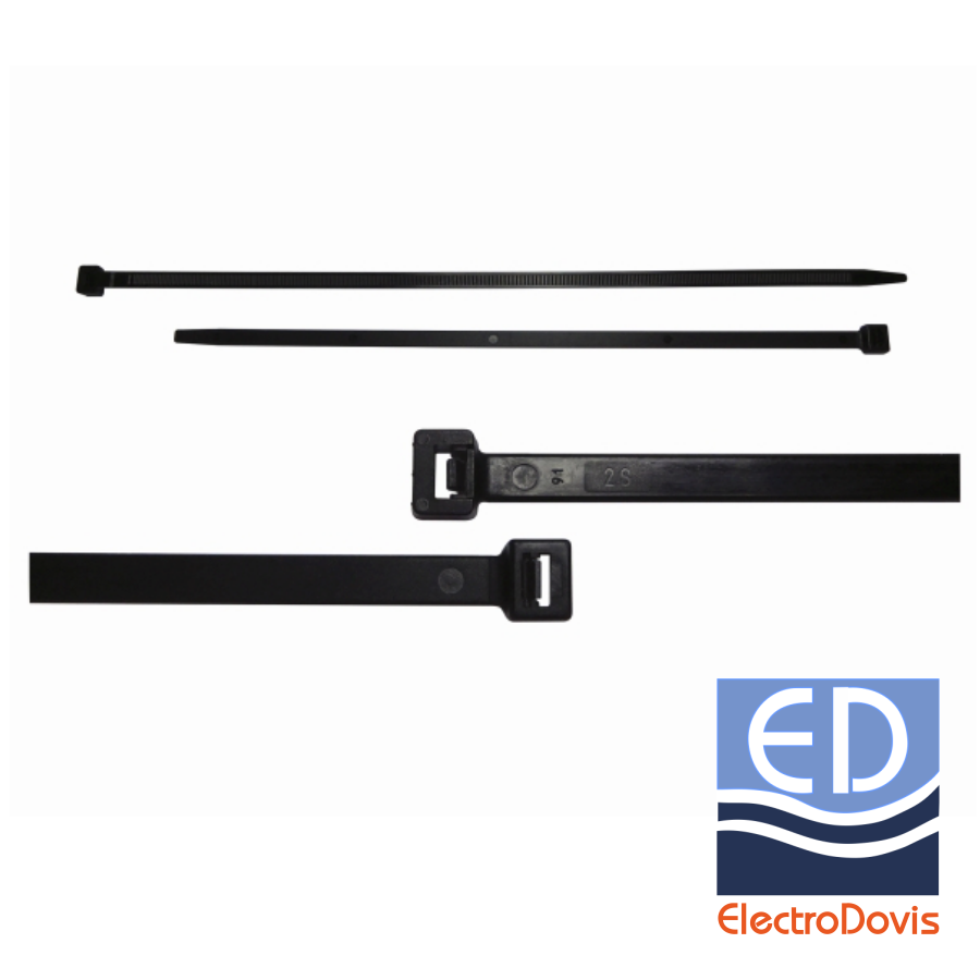 CRAVATA CABLU KS 200x3.5 NEAGRA rezistent UV Cellpack KS