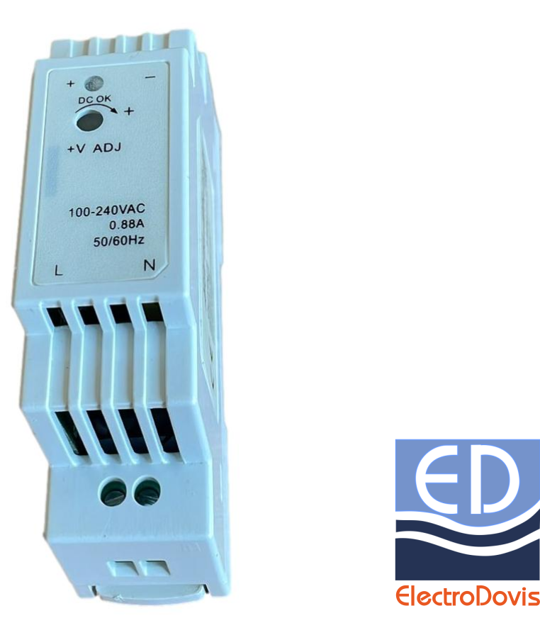 ALIMENTATOR 1.25A 12V / 230V - 15W DR-15-12 (sursa DC sina DIN)