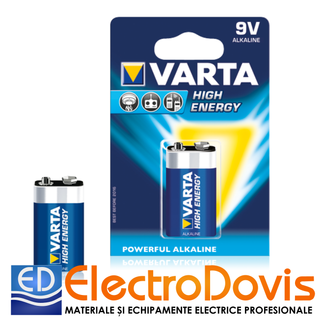 BATERIE VARTA 9V ALCALINA Ultra