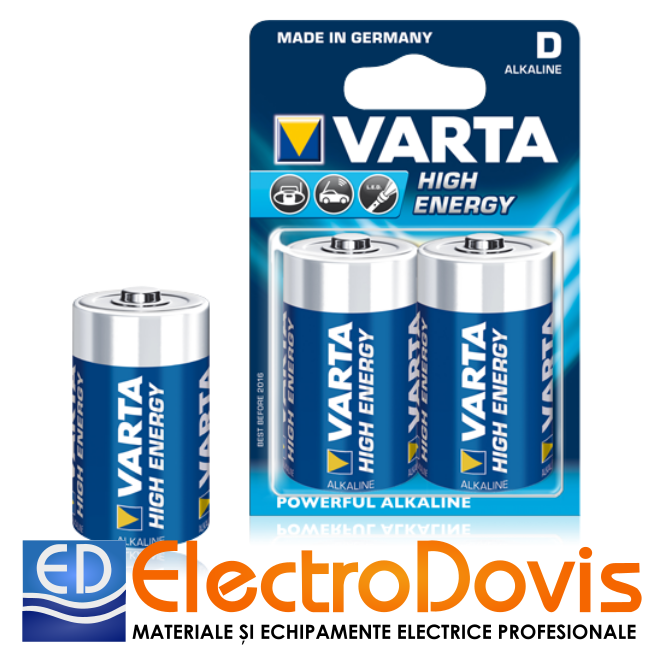 BATERIE VARTA R20 ALCALINA Ultra
