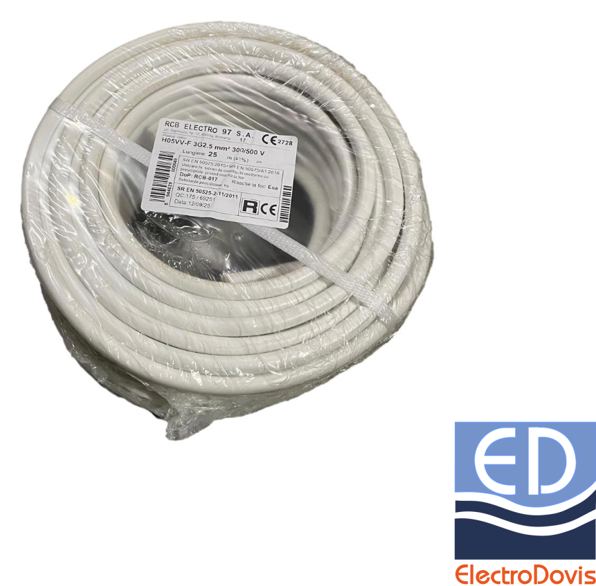 MYYM 3X2,5 H05VV-F rola 25m