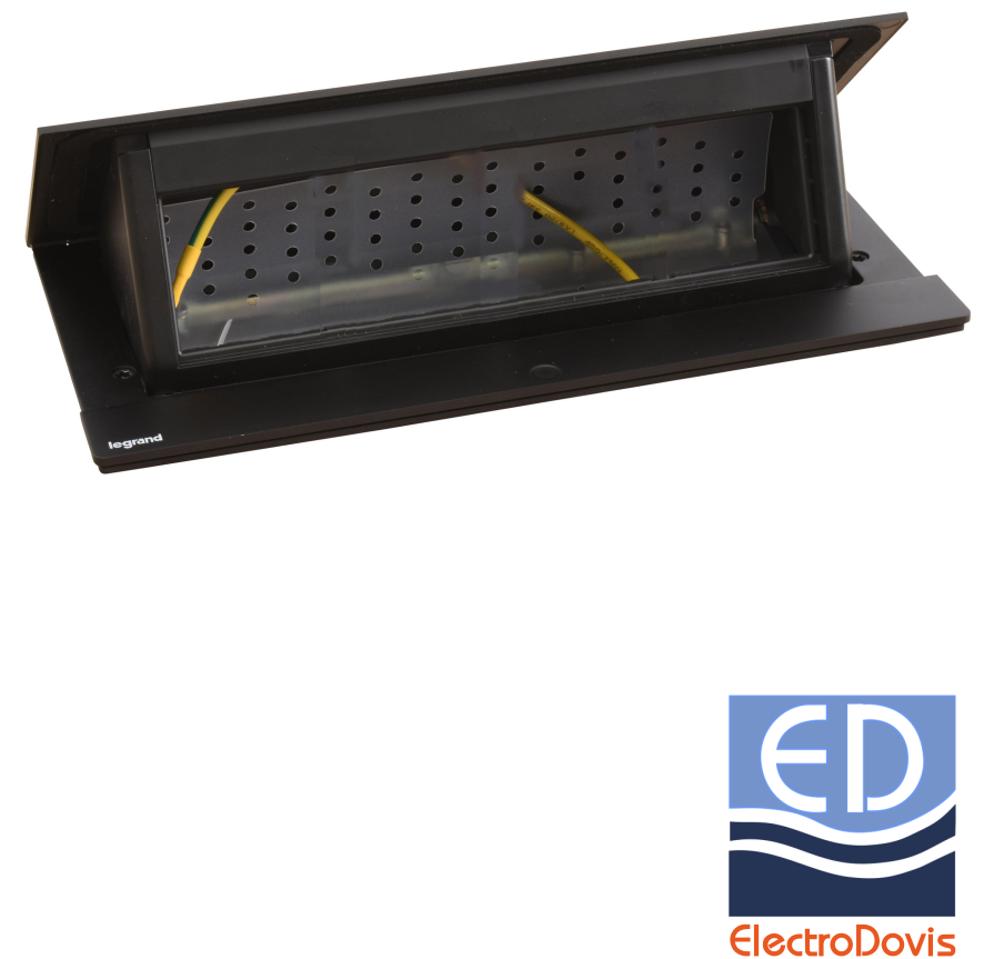 DOZA pentru BLAT 8 module 654810 negru Legrand IP30