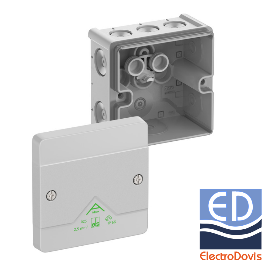 DOZA ABOX 025-L 87x87x52mm HF IP66/802-400