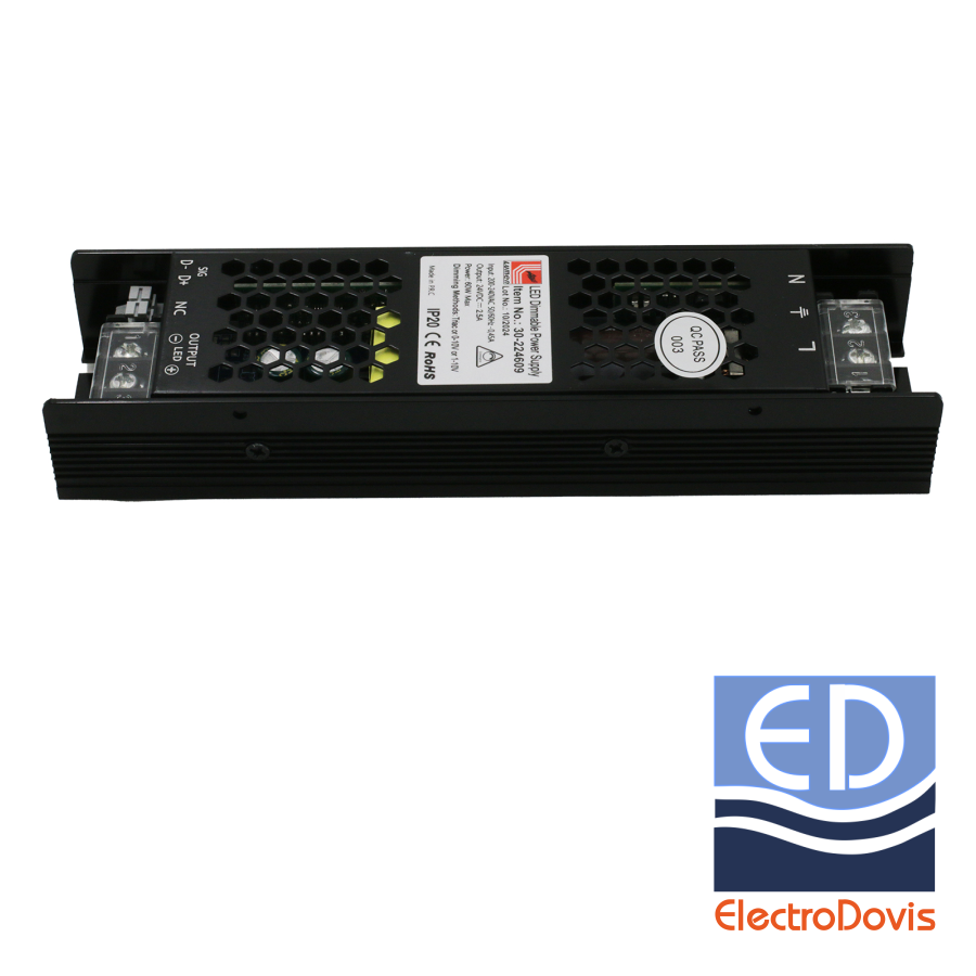 ALIMENTATOR 2.5A 230V/24V 60W IP20 dimabil DAB 30-224609