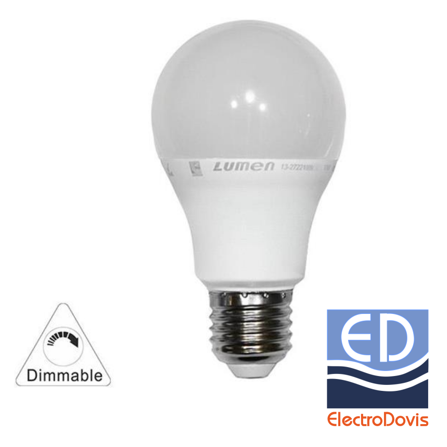 BEC LED 15W 230V E27 lumină rece dimabil 13-27221509 DBL