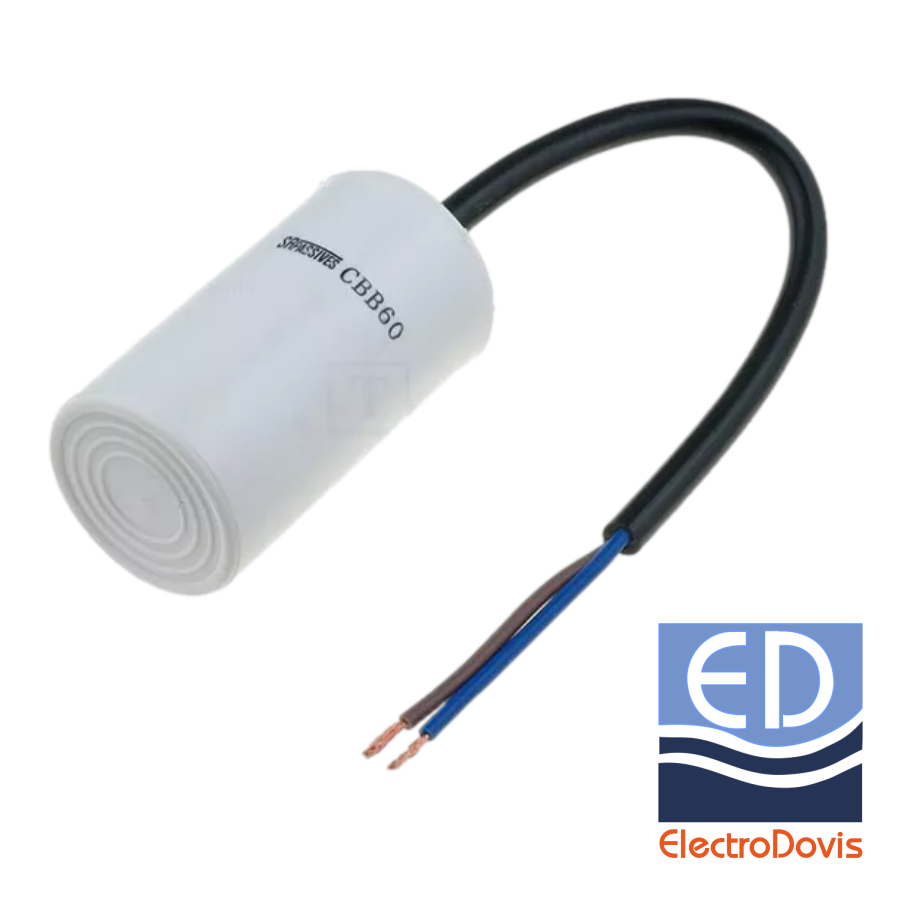 CONDENSATOR 2.5µF CU FIR pentru MOTOR 450V SR PASSIVES