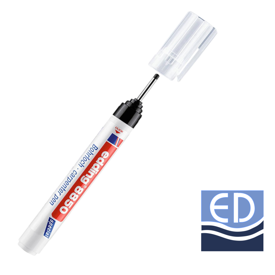 MARKER TAMPLARIE varf lung 0.7-1MM NEGRU Edding 8850