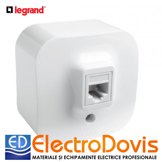 PRIZA TEL pentru RJ11 IP20 Legrand 782414